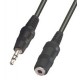 Cablu jack tata 3,5mm - jack mama 3,5mm, stereo Sal Home A 54-5