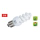 Lampa compacta, spirala, lum. calda Sal Home KFS 9/27M