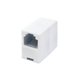 Adaptor telefon 6P4C, m-m, alb Sal Home TS 15/WH