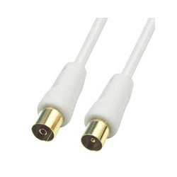 Cablu coaxial mama - tata , 5m , aurit Sal Home RF 5/G