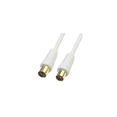 Cablu coaxial mama - tata , 5m , aurit Sal Home RF 5/G