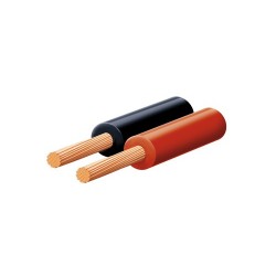 Cablu difuzor 2x0,75mm/rosu/negru Sal Home KL 0,75