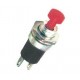 Buton intrerupator mini, 1 circuit, rosu Sal Home SP 01/RD