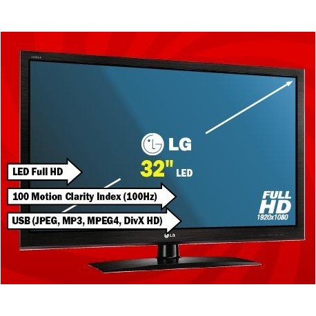 Televizor LED LG 32LV3550