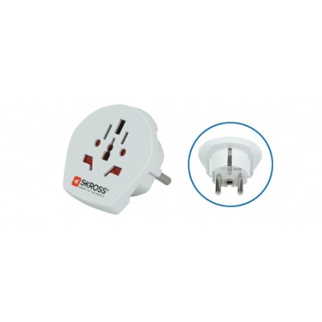 Adaptor pentru calatorii "World to Europe" Sal Home 1.500211