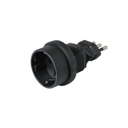 Adaptor pentru calatorii, cu pamantare Sal Home AC 02/IT