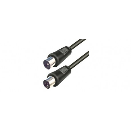 Conector coaxial - soclu coaxial, 1,5m, negru Sal Home RF 1/BKX