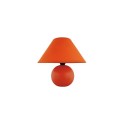 Ariel lampa ceramica, de masa, portocalie Sal Home RL 4904