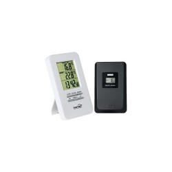 Termometru fara fir pentru interior si exterior cu ceas desteptator Sal Home HC 11