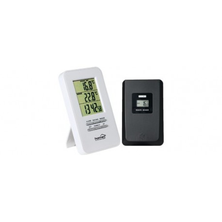 Termometru fara fir pentru interior si exterior cu ceas desteptator Sal Home HC 11