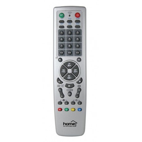 Telecomanda universala 6in1 pentru TV, VCR, receptor satelit, DVD, hifi, decodor TV cablu, Sal Home URC 20