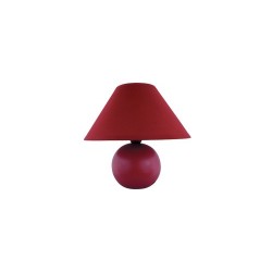 Lampa de masa Ariel, din ceramica, bordeaux, Sal Home RL 4906