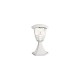 Lampa PARIS pentru exterior, cu stativ, mica, alba 1x60W 230V, Sal Home 153823110