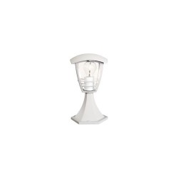 Lampa PARIS pentru exterior, cu stativ, mica, alba 1x60W 230V, Sal Home 153823110