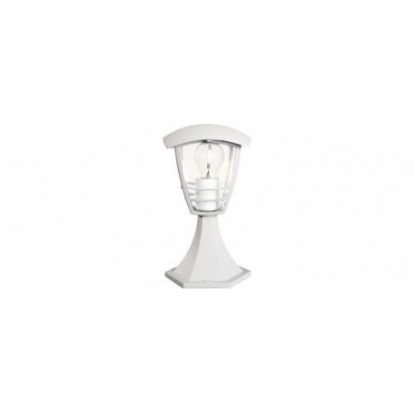 Lampa PARIS pentru exterior, cu stativ, mica, alba 1x60W 230V, Sal Home 153823110