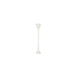 Lampa PARIS pt. exterior, cu stativ, mare, alba 1x60W 230V, Sal Home 153833110