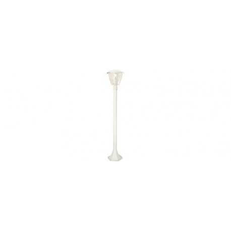 Lampa PARIS pt. exterior, cu stativ, mare, alba 1x60W 230V, Sal Home 153833110