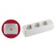 Distribuitor cu pamantare, 3 socluri, Sal Home NV 03