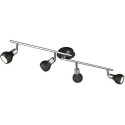 Lampa Tomba, forma speciala, neagra, 4x9W, 230V, Sal Home 558743010