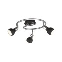 Lampa TOMBA pentru tavan, neagra, 3x9W, 230V, Sal Home 558793010