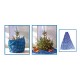 Patura pentru brad, 3in1 (protectie pardoseala, ambalaj, material pentru transport), Sal Home KT 250/BL