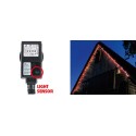 Ghirlanda cu LED-uri pentru exterior, 100 buc LED-uri rosii + temporizator 8H, 8 programe, Sal Home KTL 108/RD