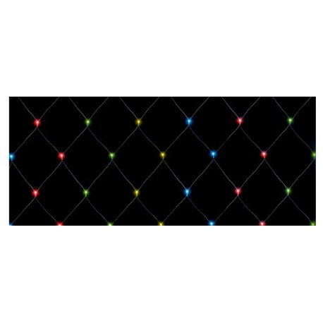 Plasa luminoasa, 6x4m, colorata, exterior, 400 LED-uri, Sal Home KLN 400/M