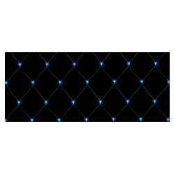 Plasa luminoasa, 6x4m, albastra, exterior, 400 LED-uri, Sal Home KLN 400/BL