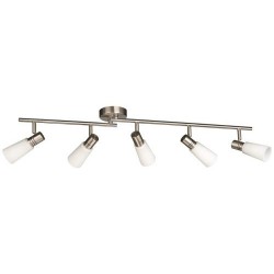 Lampa, forma speciala, nichel, 5x9W, 230V, Sal Home 558871715