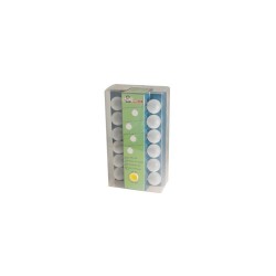 Ghirlanda de petrecere, 25 LED-uri, globuri din sticla, 3cm, 6,4m, Sal Home EDC 9904