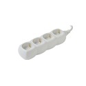Prelungitor cu impamantare Sal Home NV 04-3/WH