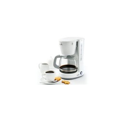 Cafetiera, 1 L, 8 cesti, alb, Sal Home HG KV 06