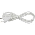 Cablu de alimentare (2 x 0,75 mm2), alb, Sal Home N 1-2WH/VDE